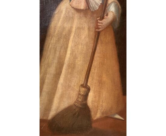 Maestro veneziano (XVIII sec.) - Maschera di Colombina.