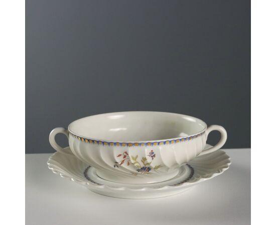 Haviland Porcelain Dinner Service from Limoges, France, Mid-20th Century