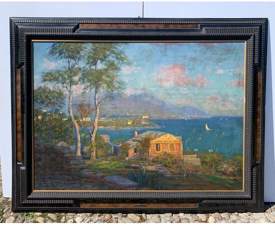 Carlo Costantino Tagliabue (Bresso 1880 - Milano 1960) - Il golfo di Rapallo.