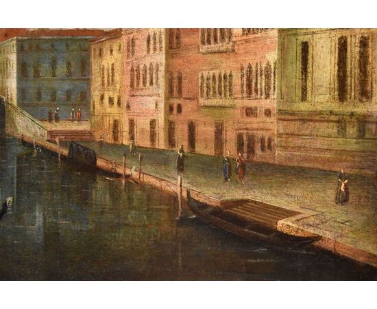 Venice with the Ponte delle Guglie, attributable to Gabriele Bella (Venice 1730 – Venice 1799)
