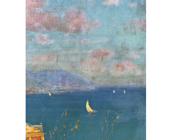 Carlo Costantino Tagliabue (Bresso 1880 - Milano 1960) - Il golfo di Rapallo.