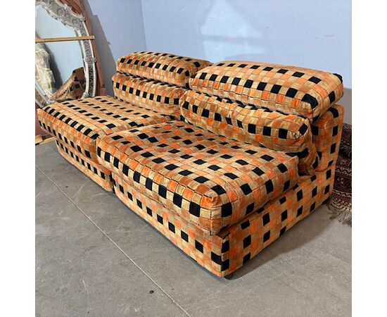 Divano – coppia poltrone Afra e Tobia Scarpa  mod Erasmo . Prod B&B  1973 Design Modernariato perfetto stato