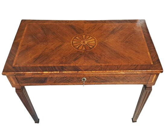 PIACENZA WRITING DESK - LOUIS XVI - LATE 18TH CENTURY