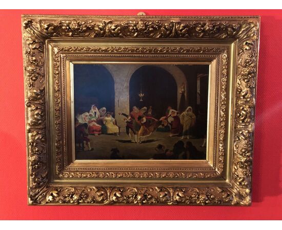 19th-century dance scene