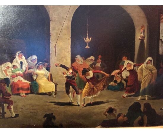 19th-century dance scene