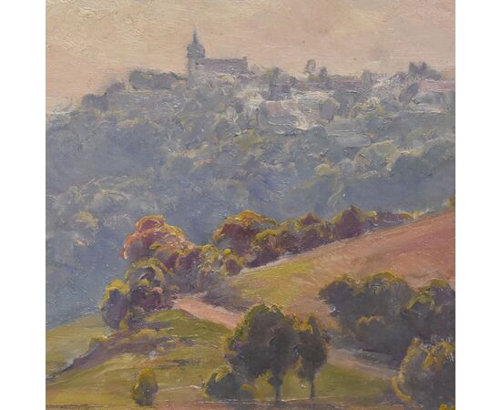 OLD PAINTINGS WITH LANDSCAPES, FRENCH HEATH, ÉDOUARD PAIL, OIL ON CANVAS, LATE 19TH CENTURY (QP692)
