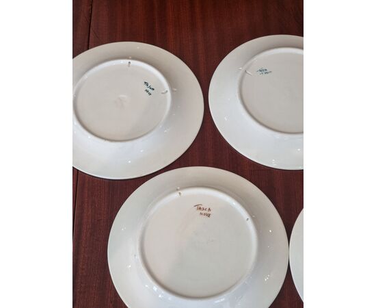 Series "The 12 Months", popular Venetian plates – Nove (Tasca), ca. 1945–1965, diameter 22 cm