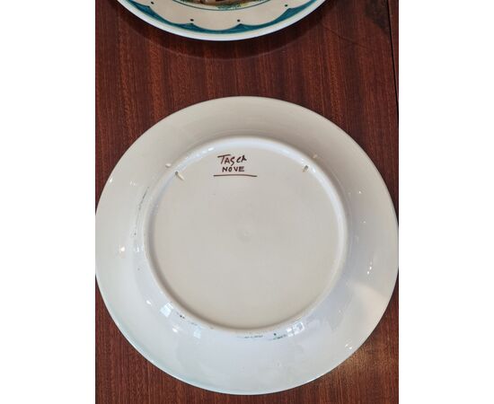 Series "The 12 Months", popular Venetian plates – Nove (Tasca), ca. 1945–1965, diameter 22 cm