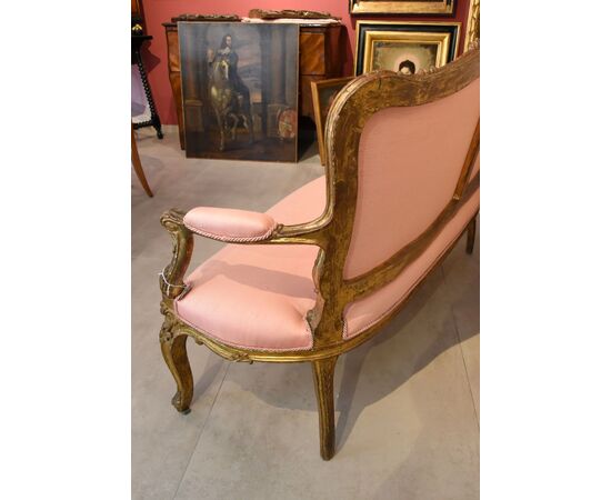 Rococo sofa, France 18th century