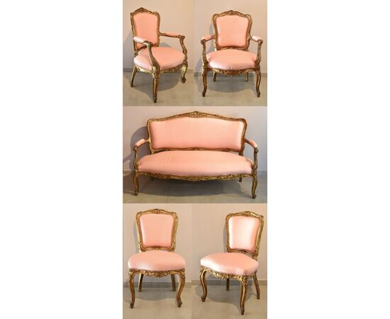 Rococo sofa, France 18th century