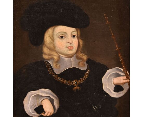 Carlo II Re di Spagna, Juan Bautista Martínez del Mazo (Castilla 1611 - Madrid 1667)
