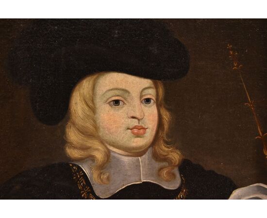 Carlo II Re di Spagna, Juan Bautista Martínez del Mazo (Castilla 1611 - Madrid 1667)