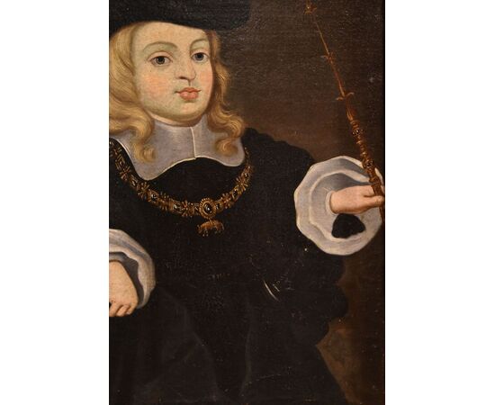 Carlo II Re di Spagna, Juan Bautista Martínez del Mazo (Castilla 1611 - Madrid 1667)