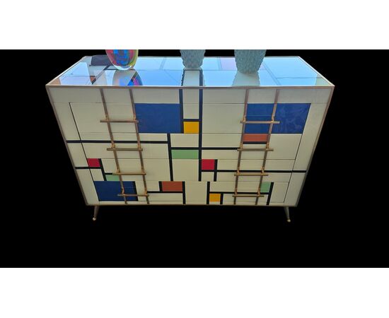 Mondrian chest of drawers