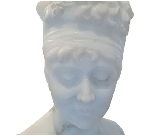 MARBLE BUST - JULIETTE RECAMIER - 19TH CENTURY