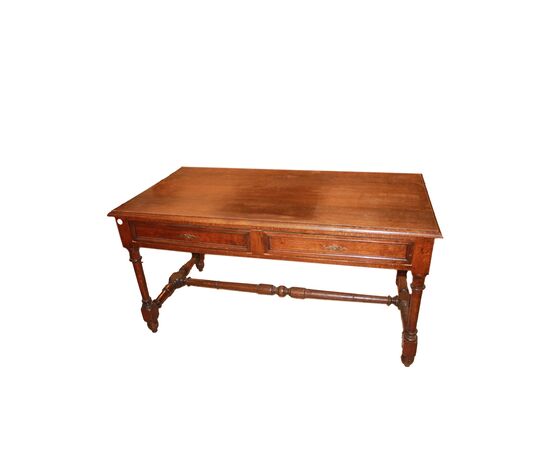 19th Century Solid Oak Desk