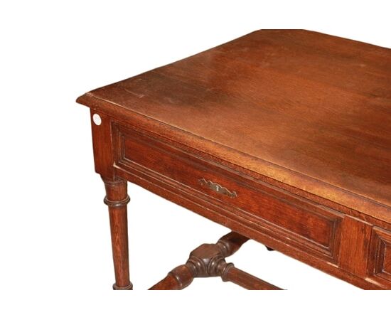 19th Century Solid Oak Desk