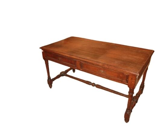 19th Century Solid Oak Desk