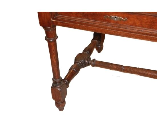 19th Century Solid Oak Desk