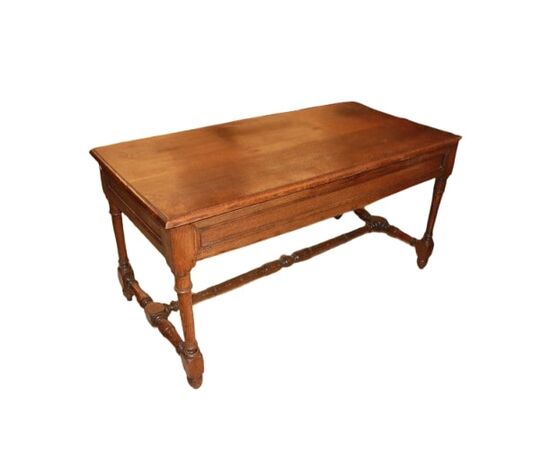 19th Century Solid Oak Desk