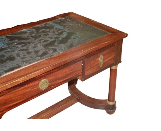 French Empire Style Mahogany Desk from the 1800s