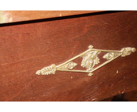 French Empire Style Mahogany Desk from the 1800s