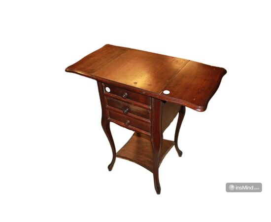 French bedside table Louis Philippe style from the 1800s