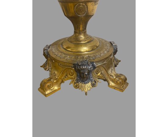 Coppia di vasi in bronzo Firmati Henry-Cahieux