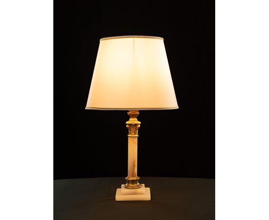 Alabaster lamp     