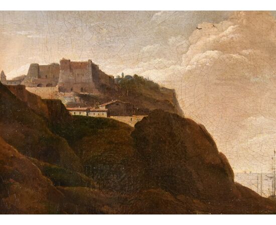 Mediterranean View, signed by Thomas Wyck (1616 - 1677)
