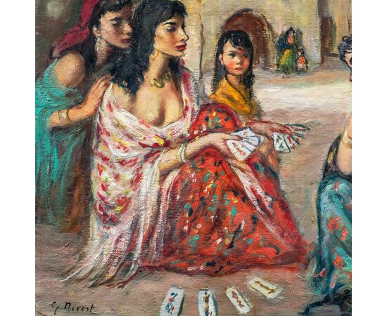 Georgette Nivert (French, 1900 c.) - The Spanish Women.