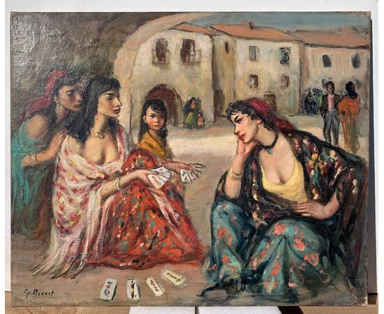 Georgette Nivert (French, 1900 c.) - The Spanish Women.