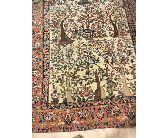 Antico tappeto Teheran , primissimi anni del ‘ 900