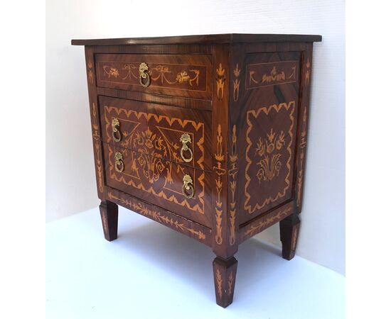 Louis XVI style bedside table - Italy     