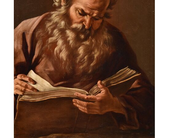 Portrait of the philosopher Heraclitus, Giovanni Battista Beinaschi (Fossano 1634 ca. - Naples 1688)