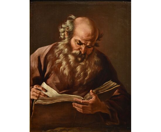 Portrait of the philosopher Heraclitus, Giovanni Battista Beinaschi (Fossano 1634 ca. - Naples 1688)