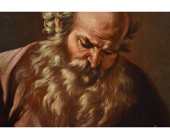 Portrait of the philosopher Heraclitus, Giovanni Battista Beinaschi (Fossano 1634 ca. - Naples 1688)