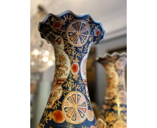 Pair of Japanese vases