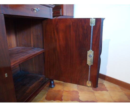 TRANSITIONAL SIDEBOARD FROM EMPIRE TO CHARLES X, EARLY 1800S