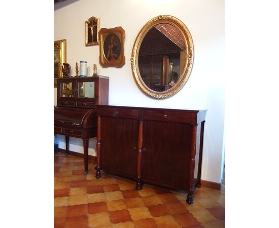 TRANSITIONAL SIDEBOARD FROM EMPIRE TO CHARLES X, EARLY 1800S