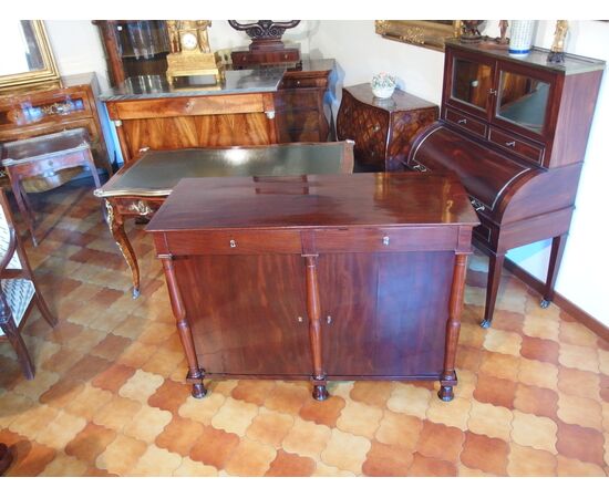 TRANSITIONAL SIDEBOARD FROM EMPIRE TO CHARLES X, EARLY 1800S