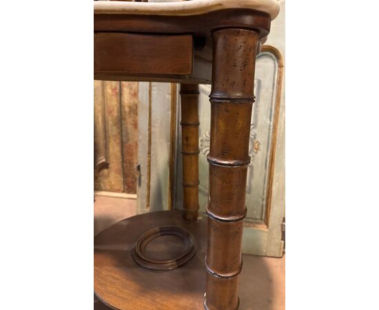ARM254 - Toilette in legno, epoca '800, provenienza Piemonte, misure cm L 60 x H 125 x P 49