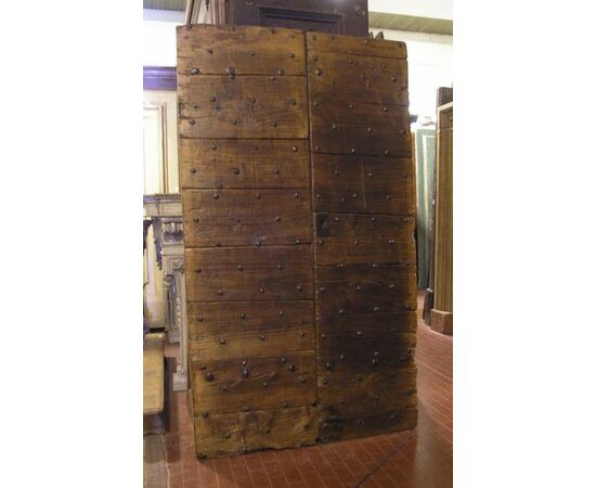 antique door with nails (ptcr251) mis. 123 xh 214