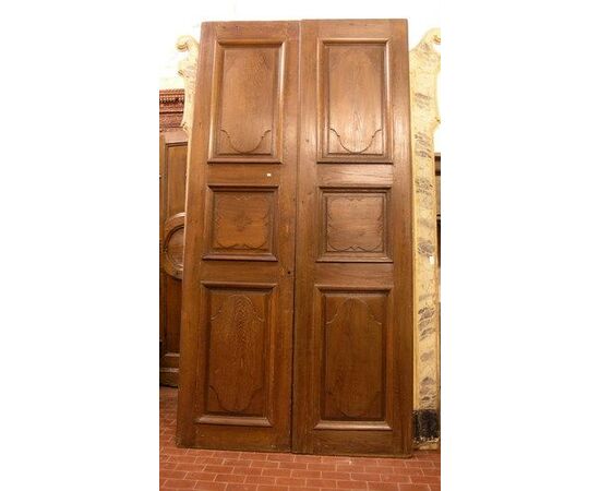 pti354 oak door with two doors mis. 132 xh 260