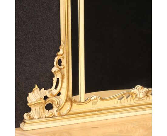 Great Italian console with mirror in Louis XV style