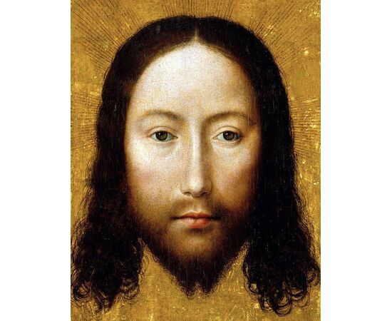 Face of Christ as Salvator Mundi, Flemish painter 16th/17th century