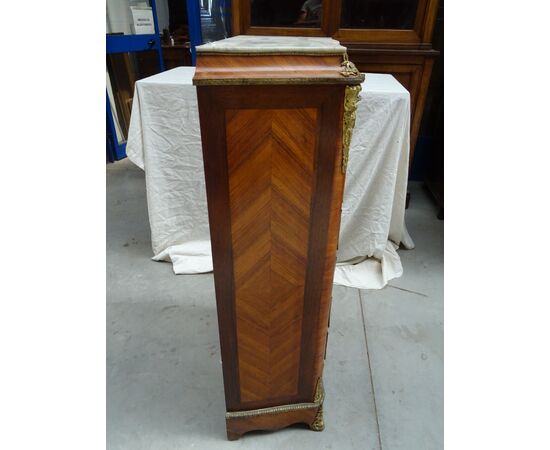 Secretaire in palissandro con bronzi Napoleone III 1880 Francia