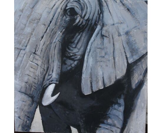 Dipinto Contemporaneo "Elefante"