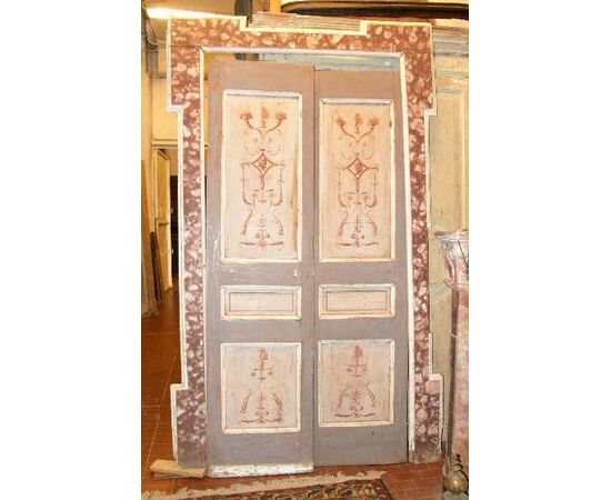 ptl321 door with decorative burgundy, mis. Max H235 x 140cm