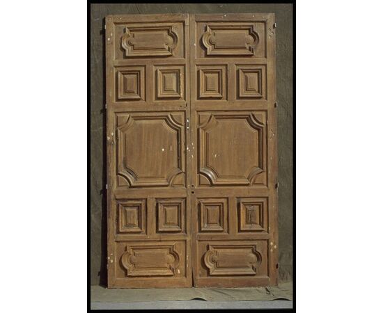 ptn106 Piedmont oak door with door on the right side mis ep 700: L.cm.172 x H.cm.282